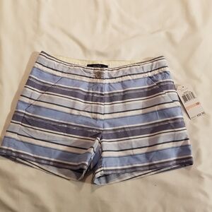 Nautica girls size 10 striped shorts